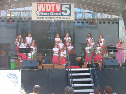 Scene from the West Virginia Italian Heritage Festival